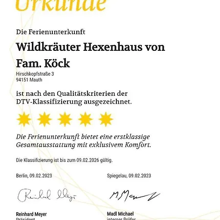 Wildkraeuter Hexenhaus Villa Mauth Buitenkant foto