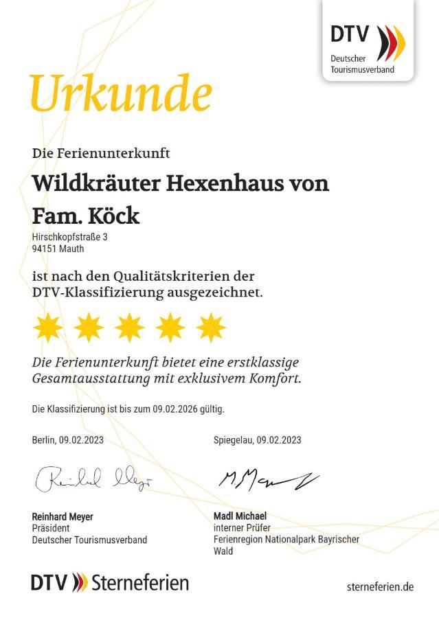 Wildkräuter Hexenhaus *